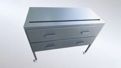 Présentoir métallique pour PLV Présentoir métallique pour PLV fabriqué dans notre atelier de la Loire