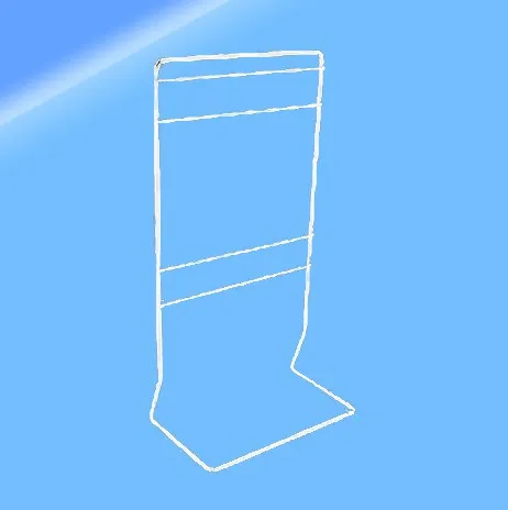 Présentoir métallique de comptoir fabriqué dans notre atelier de la Loire